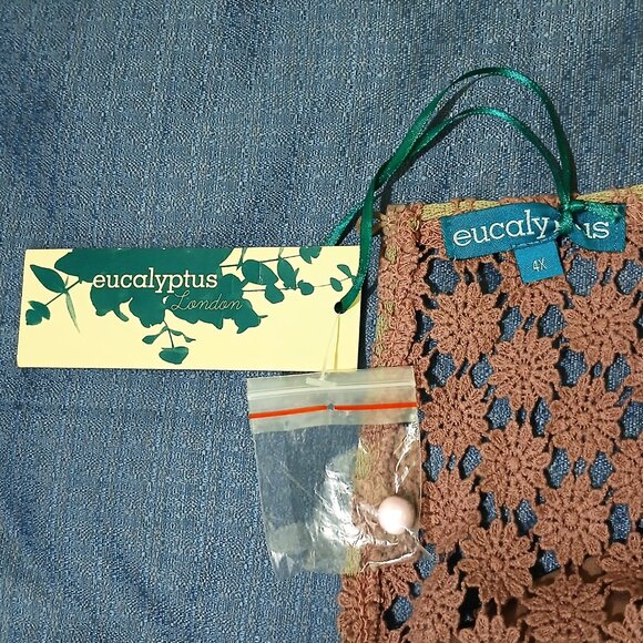 NWT Eucalyptus London Plus Size Women Fiona Midi Dress Size 4X - Picture 10 of 13